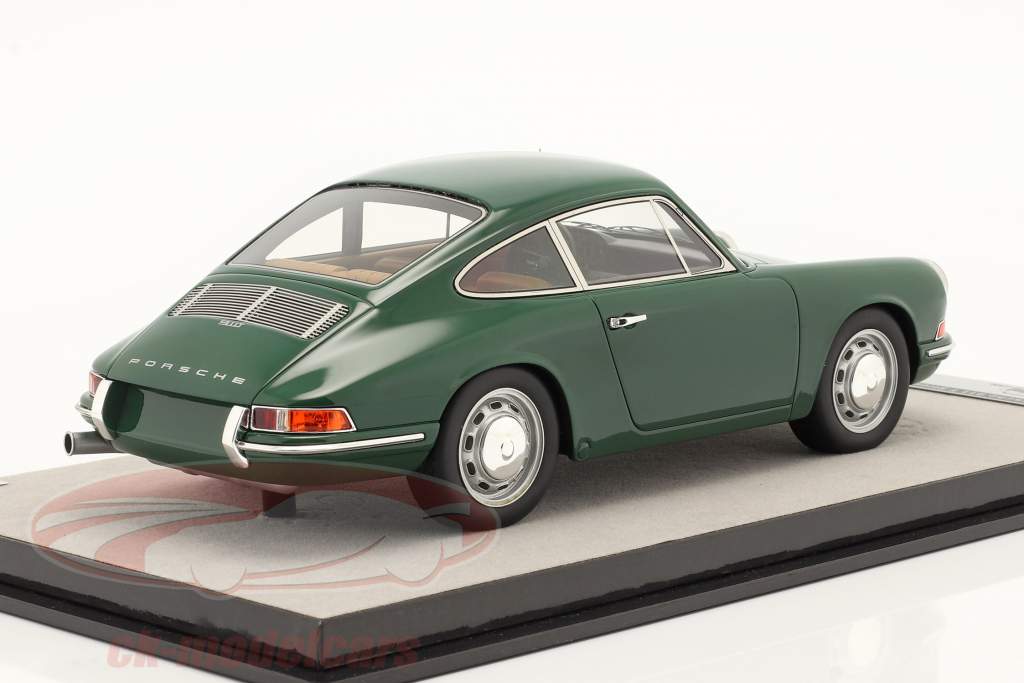 Porsche 911T Version rue 1968 vert foncé 1:18 Tecnomodel