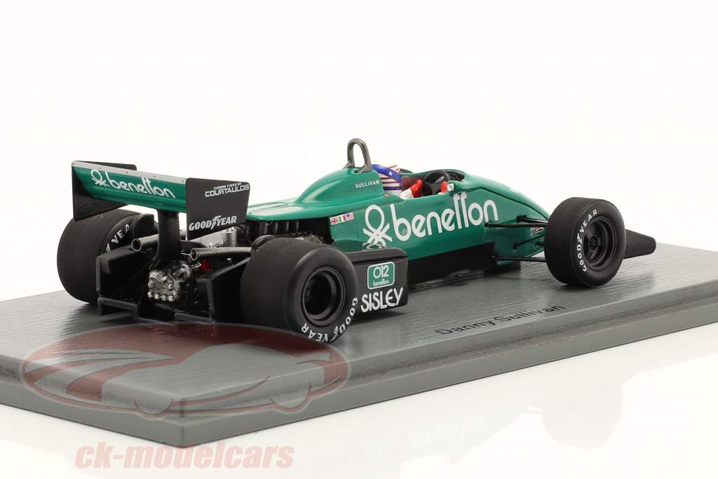 Danny Sullivan Tyrrell 011B #4 5th Monaco GP Formel 1 1983 1:43 Spark