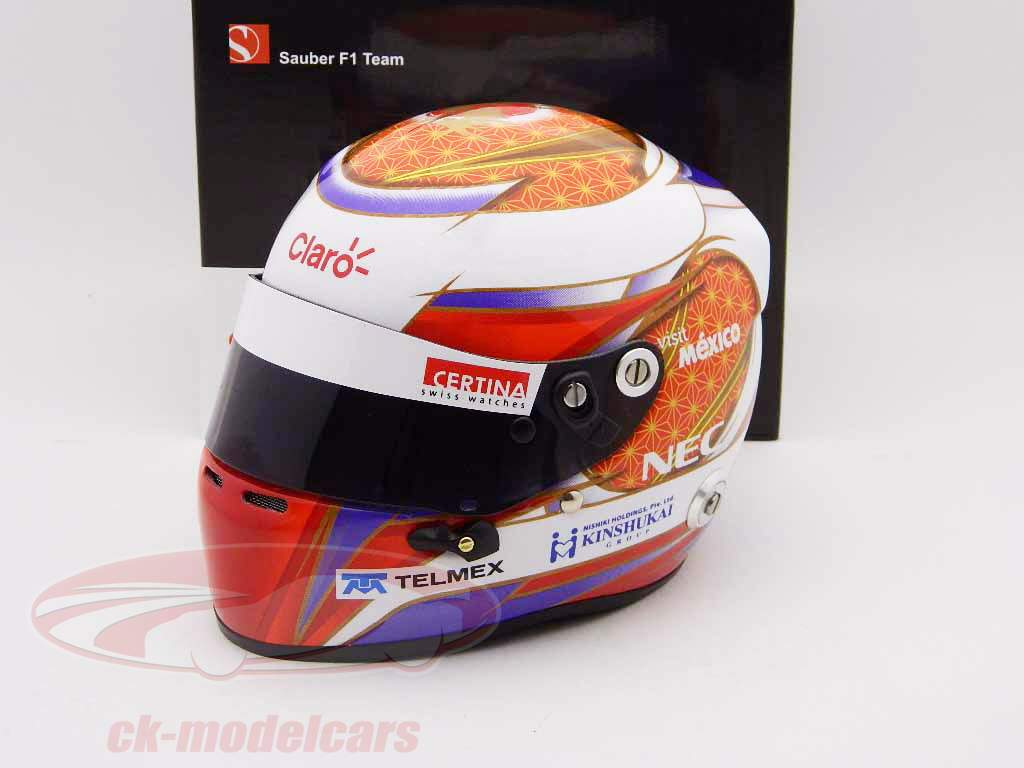 K. Kobayashi Sauber C31 Formel 1 2012 Helmet / hjelm 1:02 Bell Racing