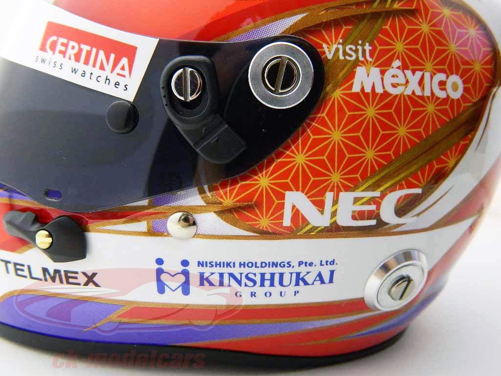 K. Kobayashi Sauber C31 Formula 1 2012 Helmet / casco 1:02 Campana Corse