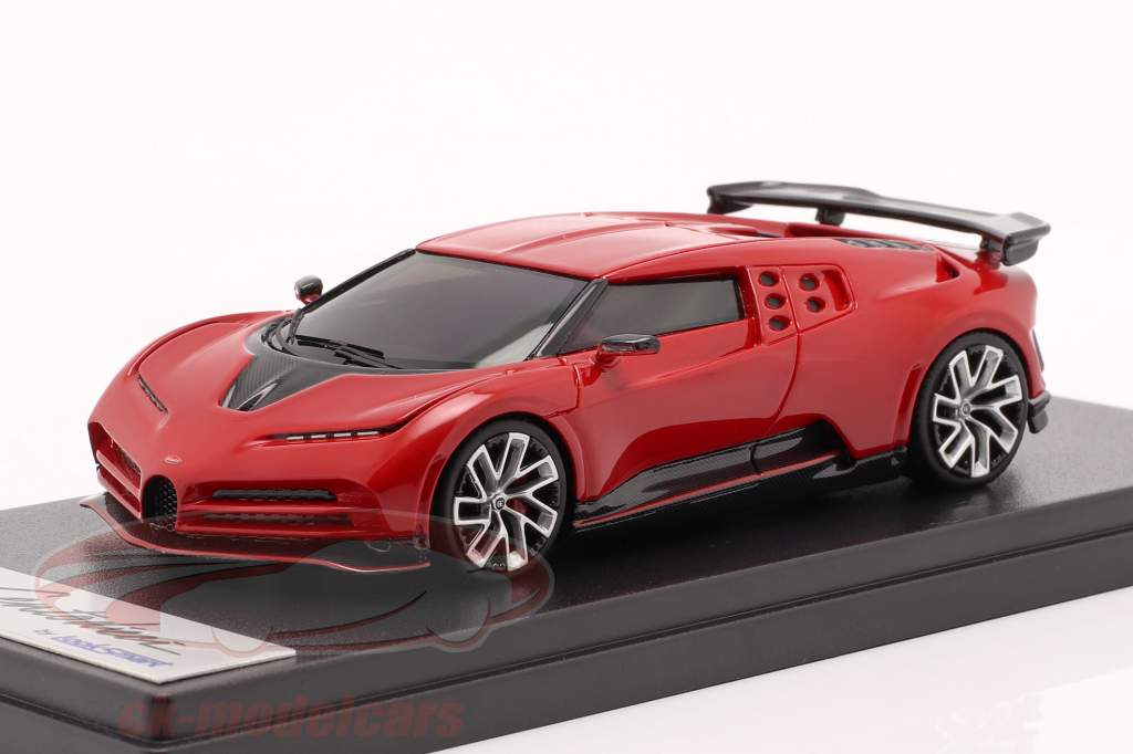 Bugatti Centodieci Année de construction 2019 italien rouge 1:43 LookSmart