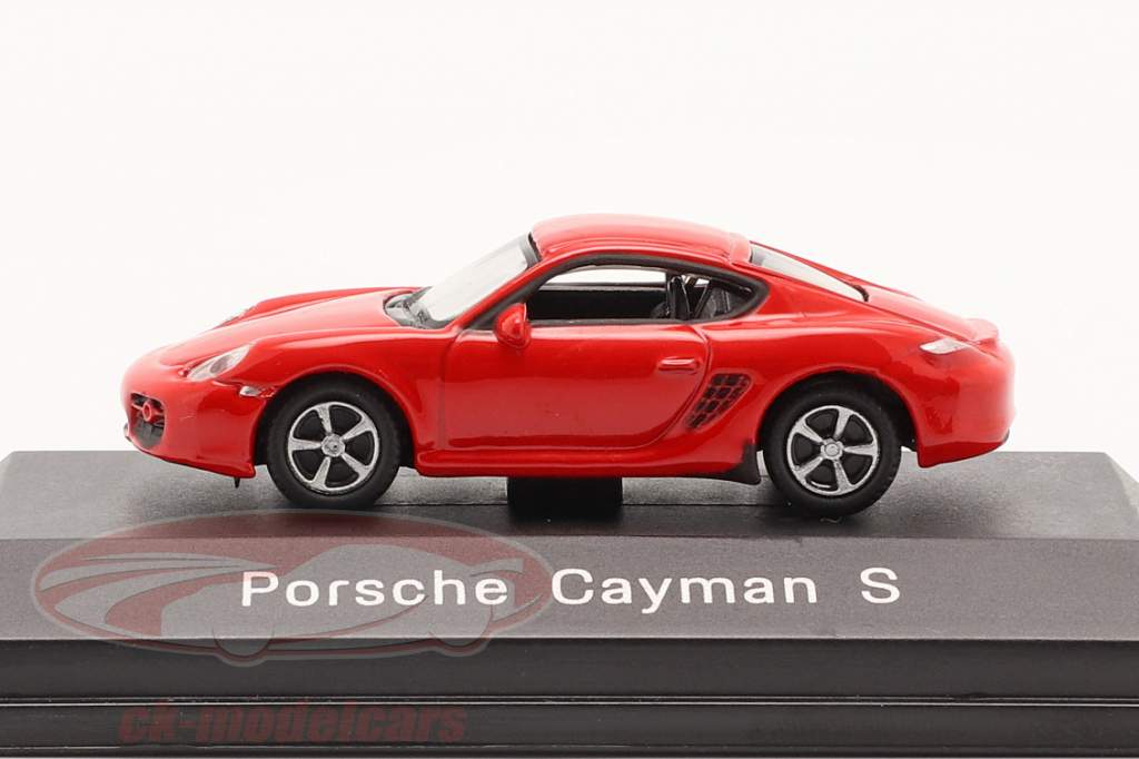 Porsche Cayman S rot 1:87 Welly