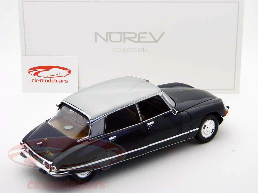 Citroen DS 23 Pallas jaar 1972 nachtblauw / nacht blauw Norev 1:18
