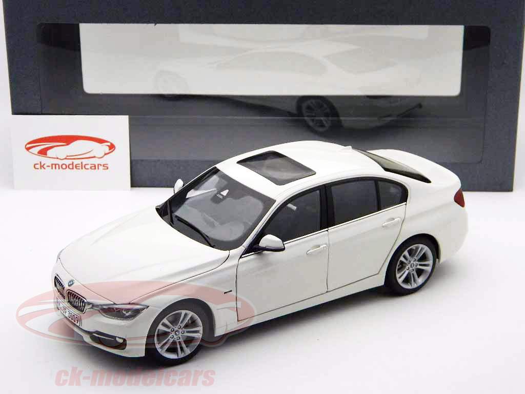 BMW Serie 3 F30 bianco alpino 1:18 Modelli di Paragon