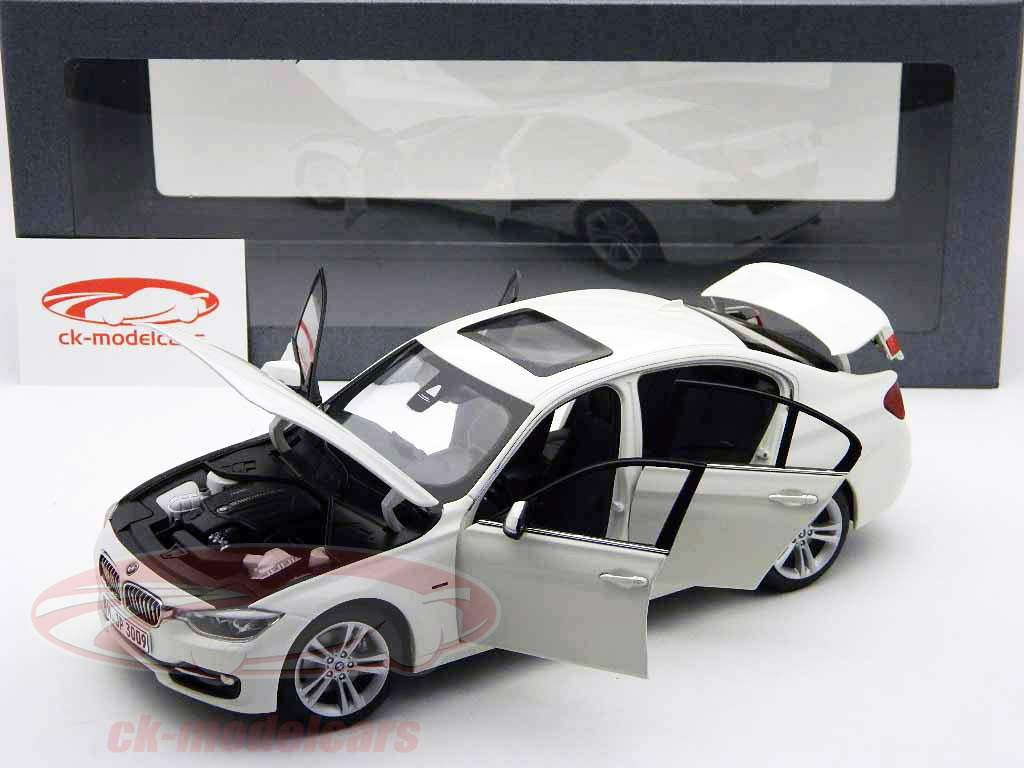 BMW Serie 3 F30 bianco alpino 1:18 Modelli di Paragon