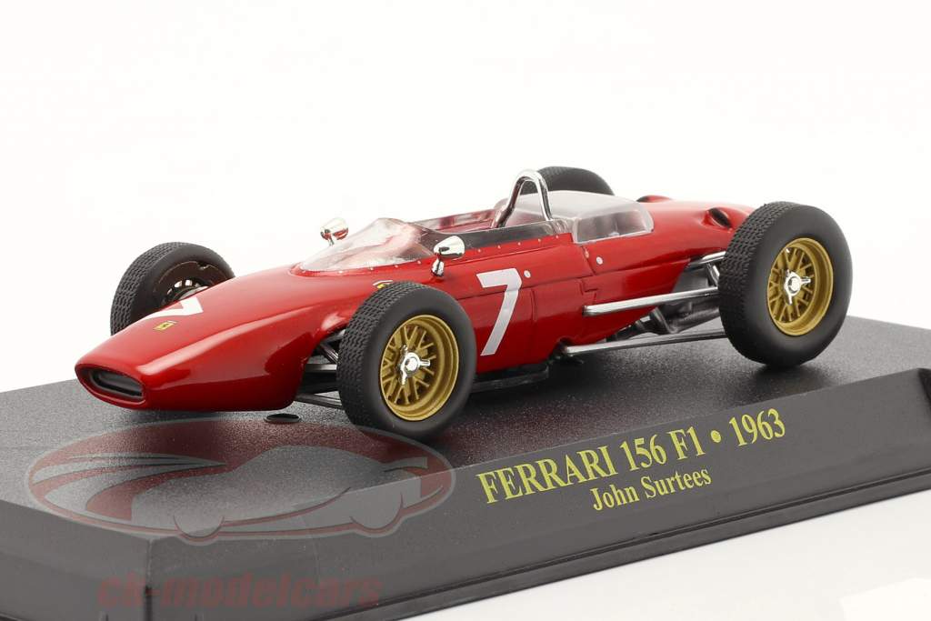 John Surtees Ferrari 156/63 #7 formula 1 1963 1:43 Altaya