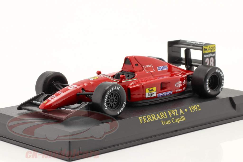 Ivan Capelli Ferrari F92A #28 formule 1 1992 1:43 Altaya