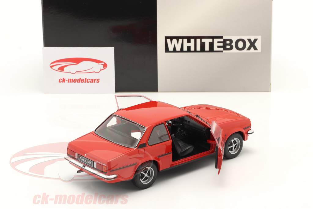 Opel Ascona B красный 1:24 WhiteBox
