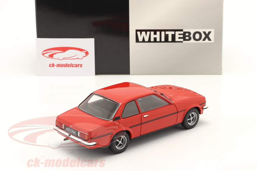 Opel Ascona B красный 1:24 WhiteBox