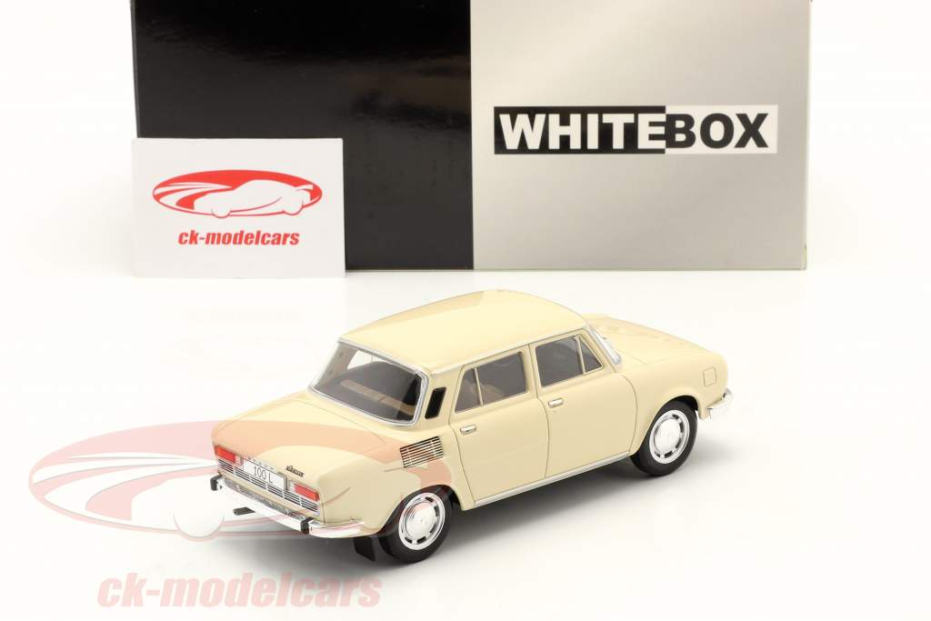 Skoda 100 L hellbeige 1:24 WhiteBox