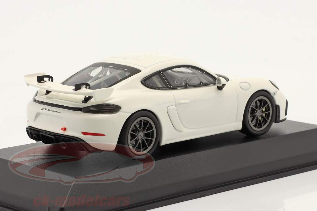Porsche 718 Cayman GT4 Plain Body Edition 2020 blanc 1:43 Minichamps