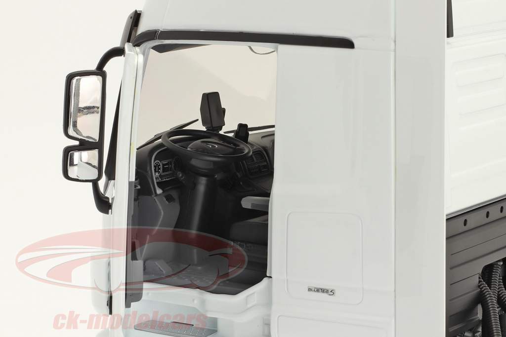 Mercedes-Benz Actros MP03 CAB1860 V8 Sattelzugmaschine 2008 perlweiß 1:18 Eligor