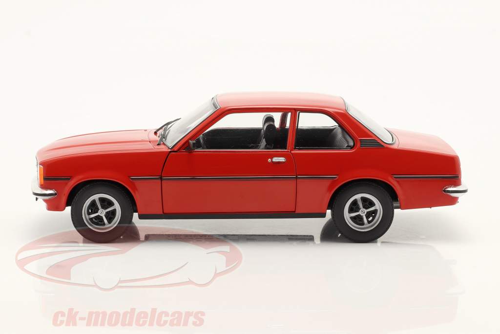 Opel Ascona B Rød 1:24 WhiteBox