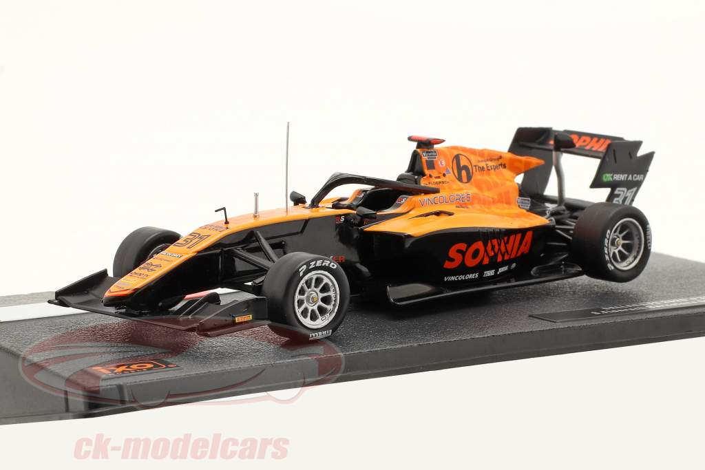 Sophia Flörsch Dallara F3 #31 Barcelona GP formula 3 2020 1:43 Ixo