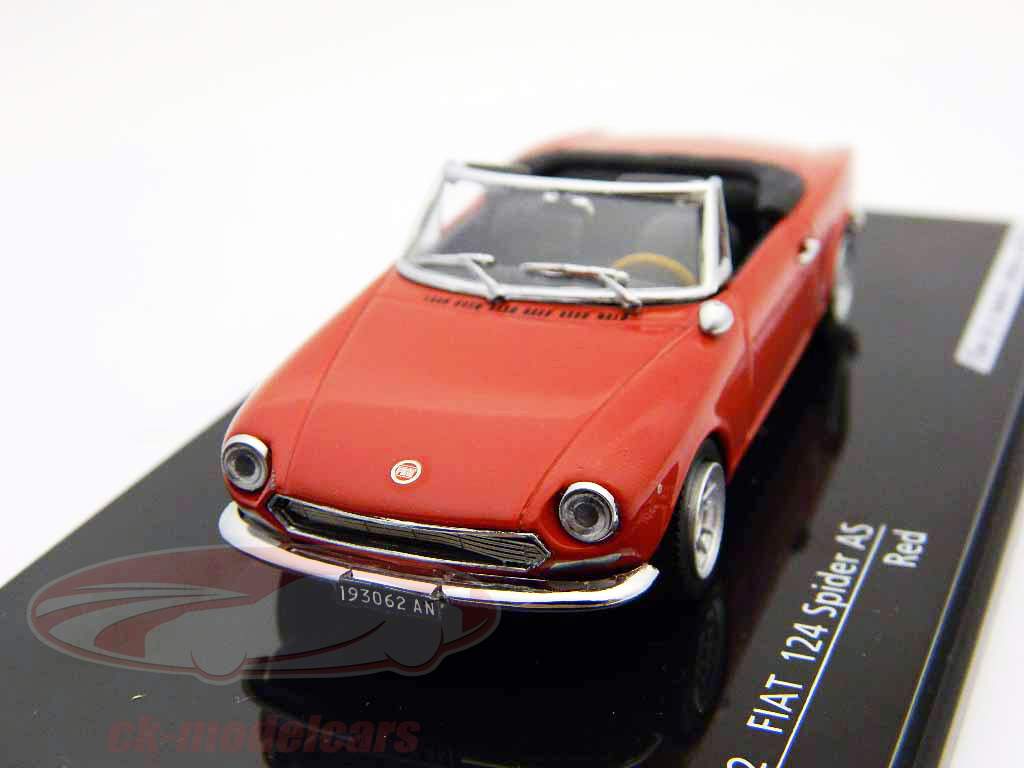 Fiat 124 Spider AS red 1:43 Vitesse
