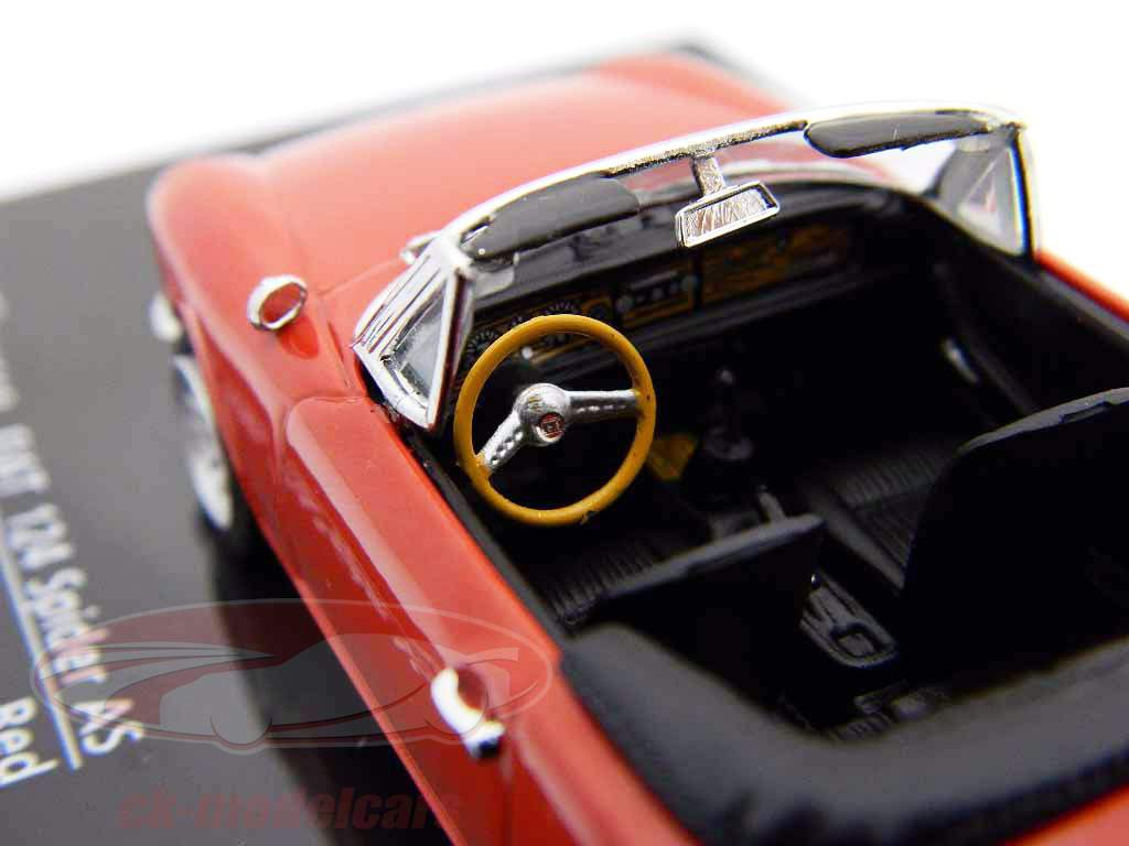 Fiat 124 Spider AS rosso 1:43 Vitesse