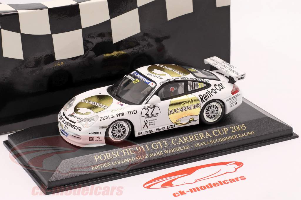 Porsche 911 GT3 Cup #27 Porsche Carrera Cup 2005 M. Warnecke 1:43 Minichamps
