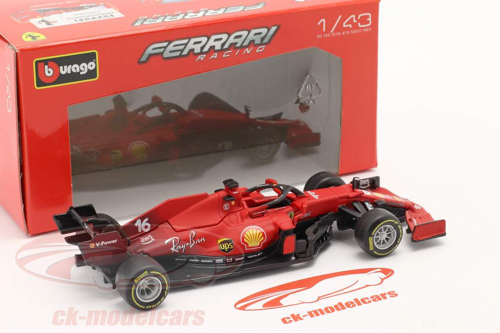 Charles Leclerc Ferrari SF21 #16 formel 1 2021 1:43 Bburago