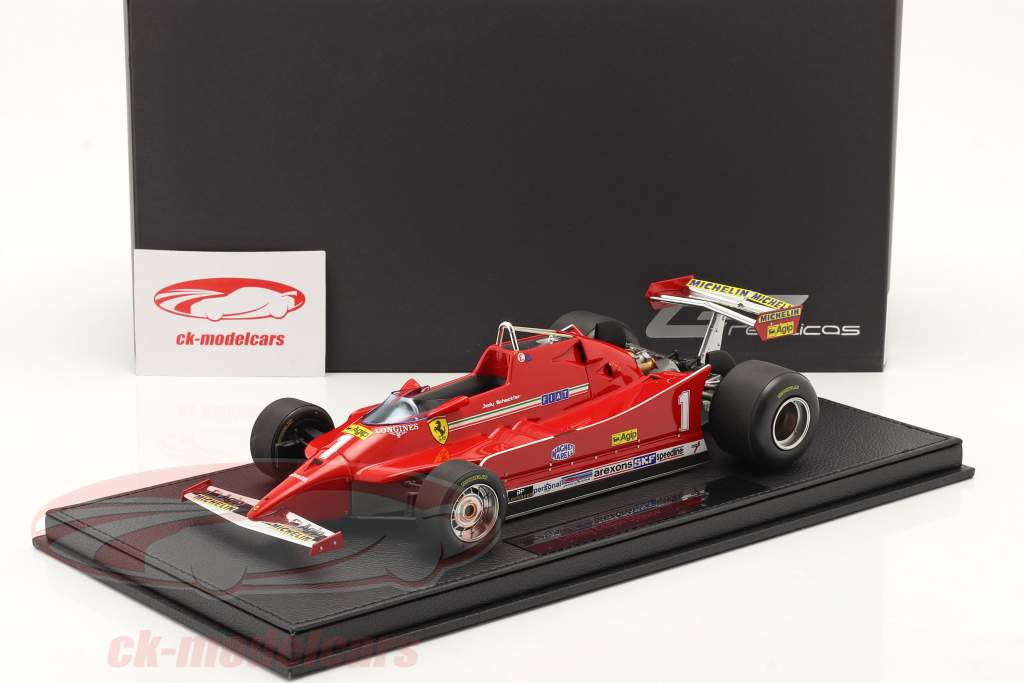 Jody Scheckter Ferrari 126C #1 Formel 1 1980 1:18 GP Replicas