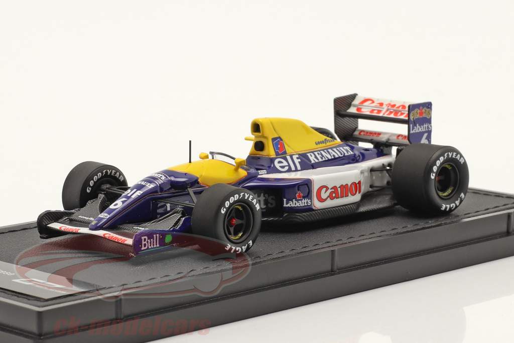 Riccardo Patrese Williams FW14B #6 formel 1 1992 1:43 GP Replicas