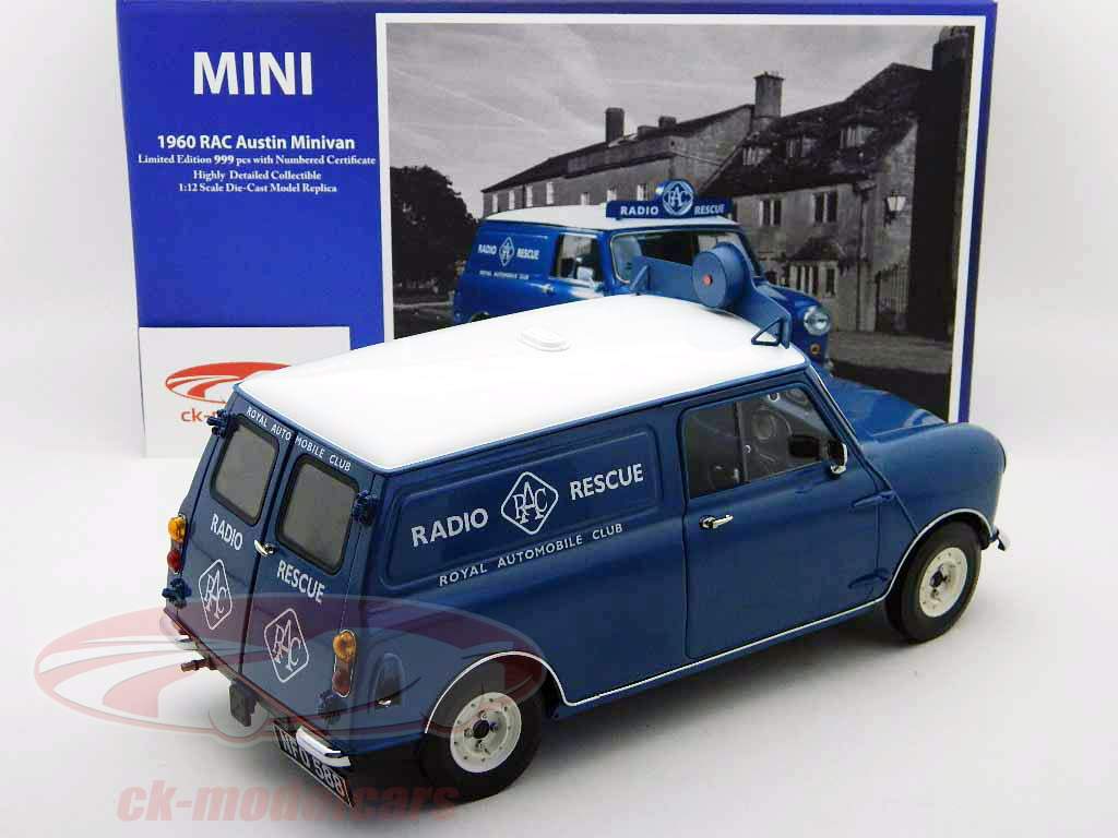 ミニロイヤルオートモービルクラブオースティンミニバンブルー/ブルー1時12分サンスター