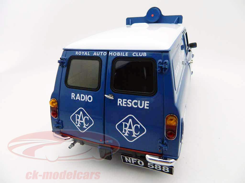 Mini Royal Automobile Club Austin Minivan blu / blu 1:12 SunStar