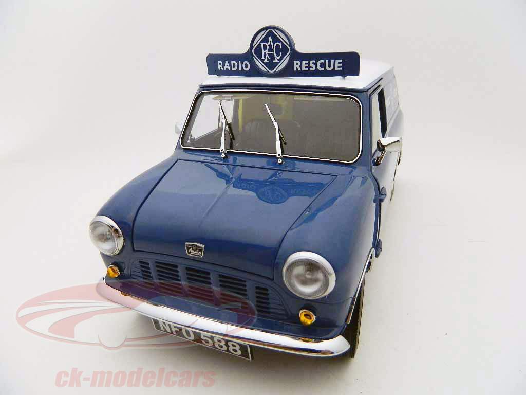 ミニロイヤルオートモービルクラブオースティンミニバンブルー/ブルー1時12分サンスター