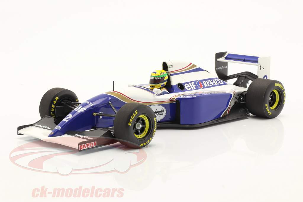 Ayrton Senna Williams FW16 #2 Test Paul Ricard formula 1 1994 1:18 Minichamps