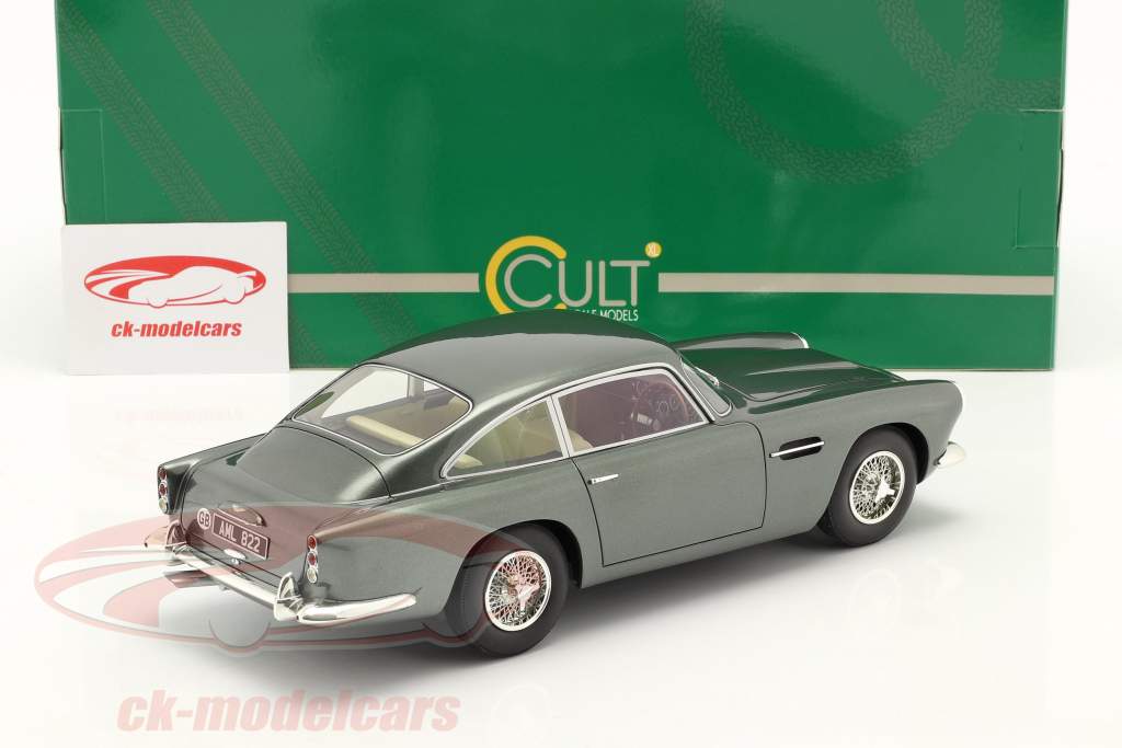 Aston Martin DB4 Год постройки 1958 темно-зеленый металлический 1:18 Cult Scale