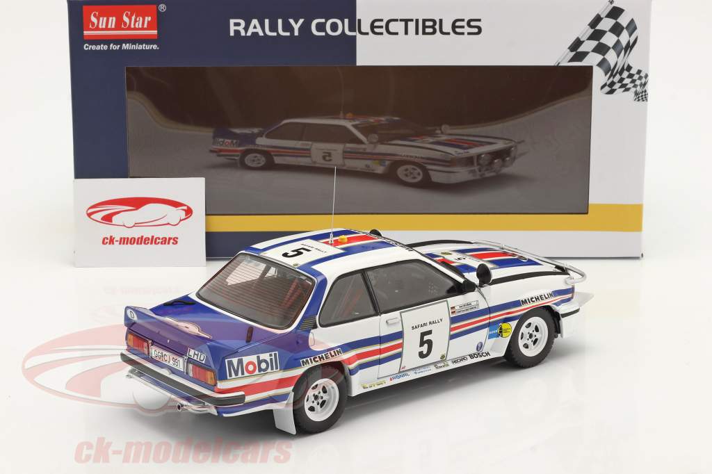 Opel Ascona 400 #5 2e Safari Rallye 1982 Röhrl, Geistdörfer 1:18 SunStar