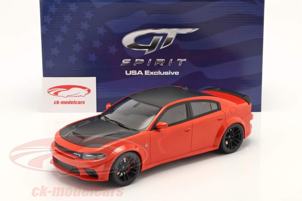 ミニカー GT Spirit 1/18 Dodge Charger SRT Hellcat GT Spirit 1:18 Red Kids 2019 Dodge Charger SRT Hellcat Model