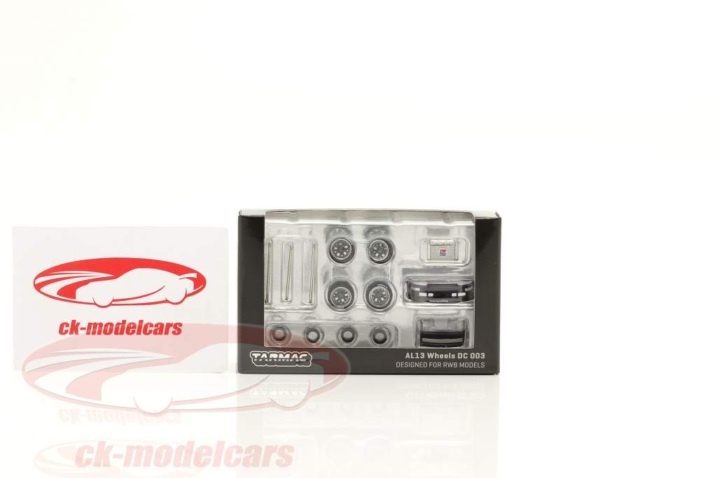 Dæk sæt AL13 Wheels DC 003 til RWB modeller 1:64 Tarmac Works