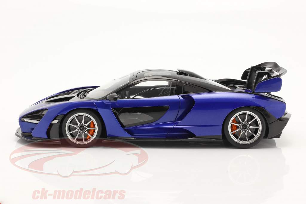 McLaren Senna Baujahr 2018 trophy kyanos blau 1:18 AUTOart
