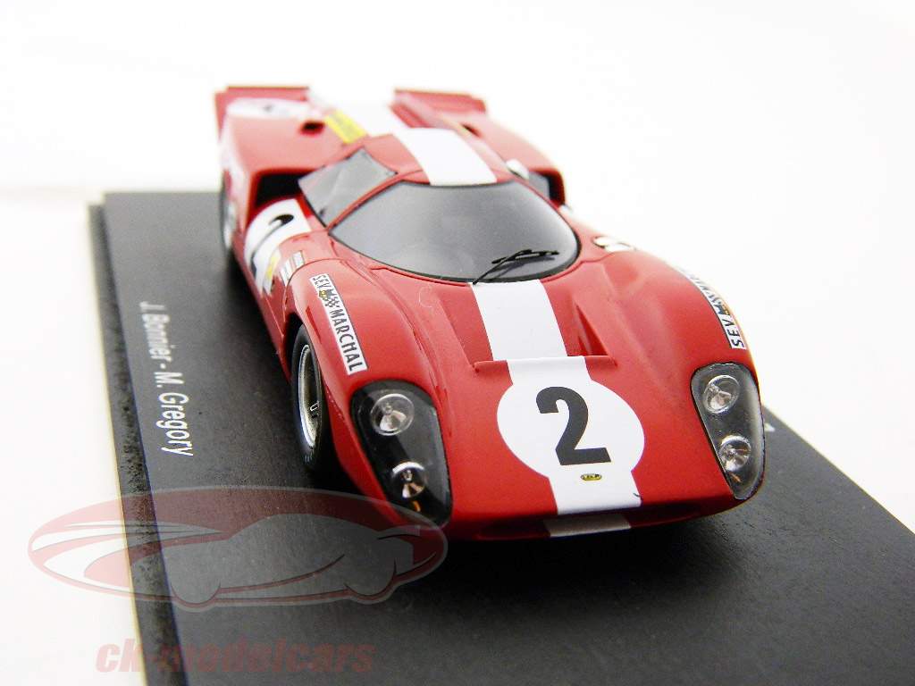 Lola T70 MK3B #2 24h LeMans 1969 Bonnier / Gregory 1:43 Spark
