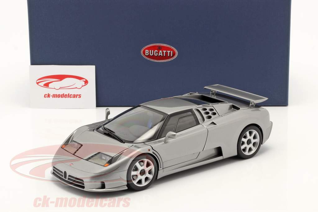 Bugatti EB 110 SS Année de construction 1992 gris métallique 1:18 AUTOart