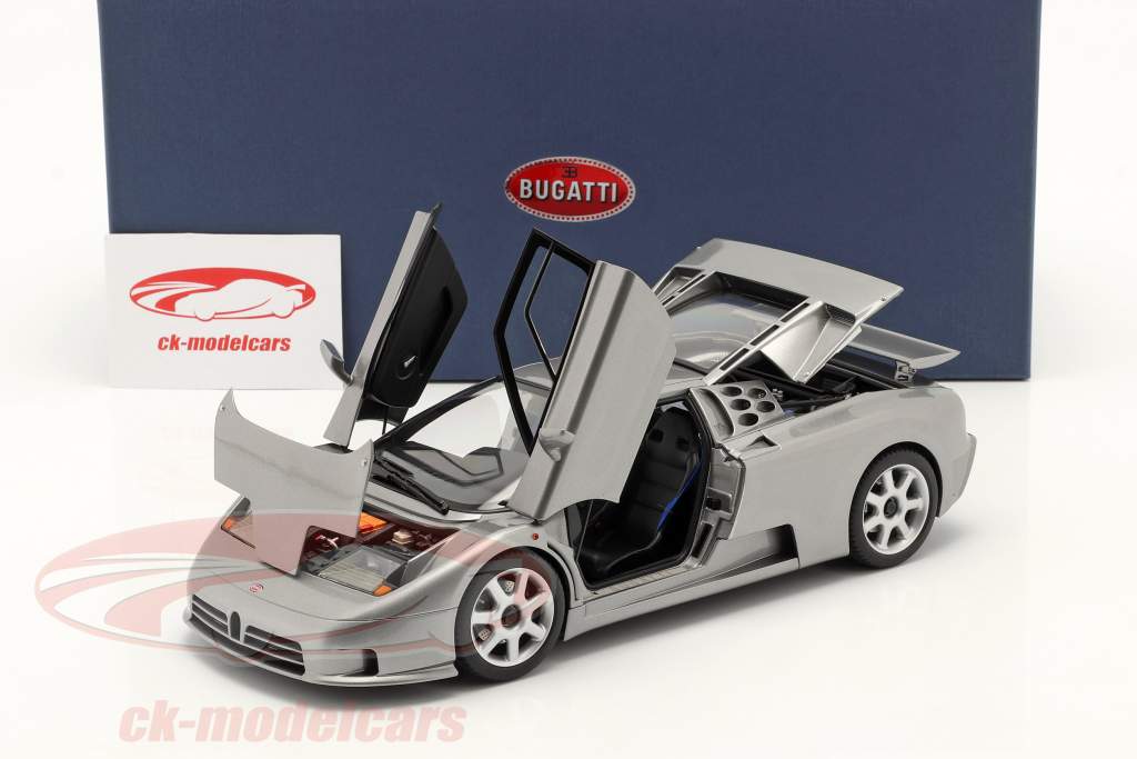 Bugatti EB 110 SS Année de construction 1992 gris métallique 1:18 AUTOart
