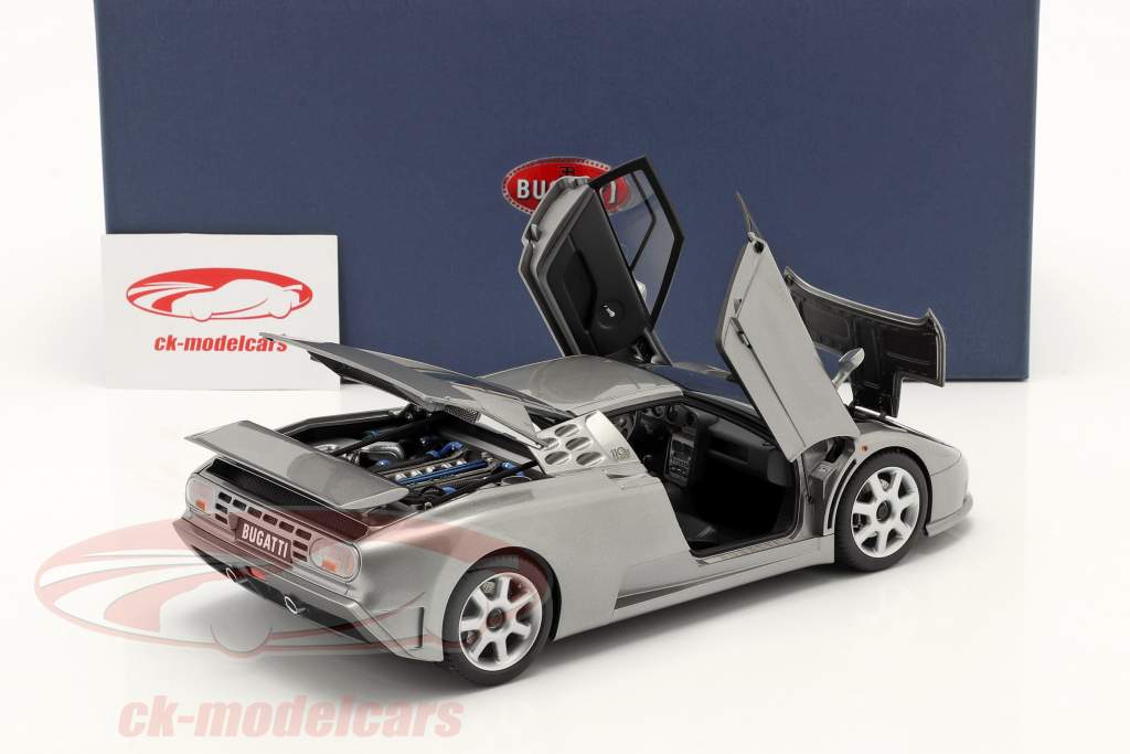 Bugatti EB 110 SS Año de construcción 1992 gris metálico 1:18 AUTOart
