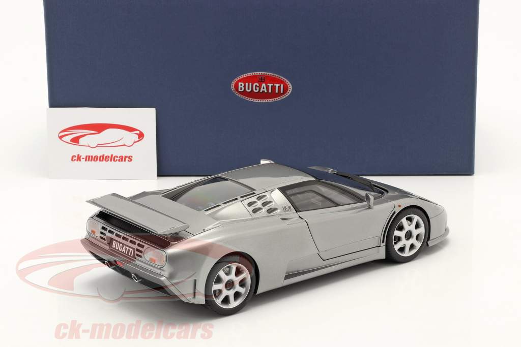 Bugatti EB 110 SS Anno di costruzione 1992 Grigio metallico 1:18 AUTOart