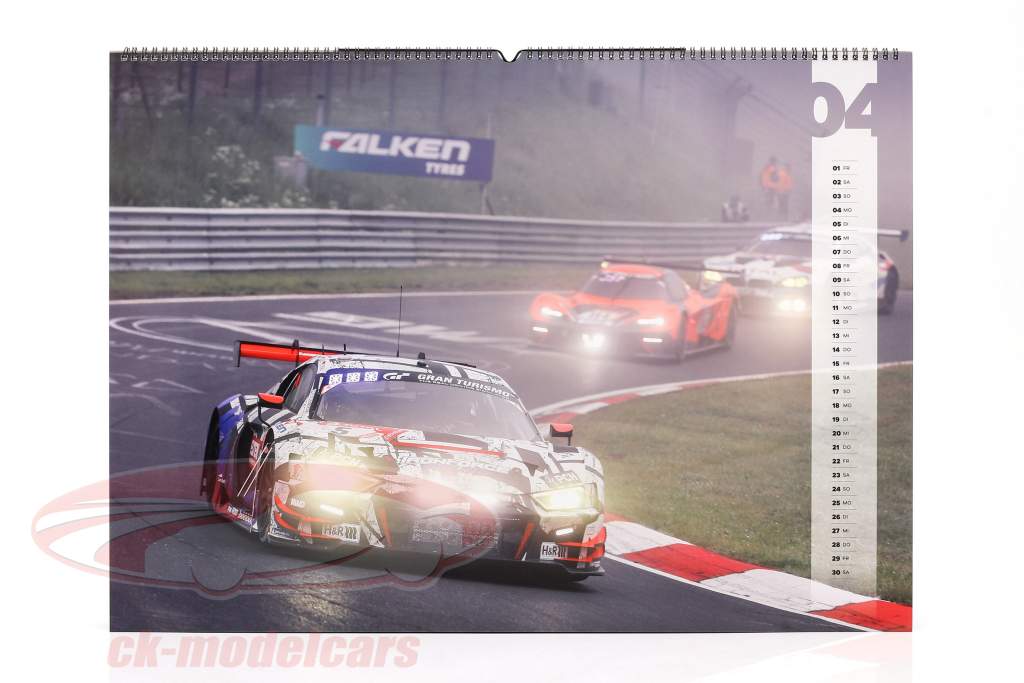 24h Nürburgring calendrier 2022 67 x 42 cm / grouper C Sport automobile éditeur
