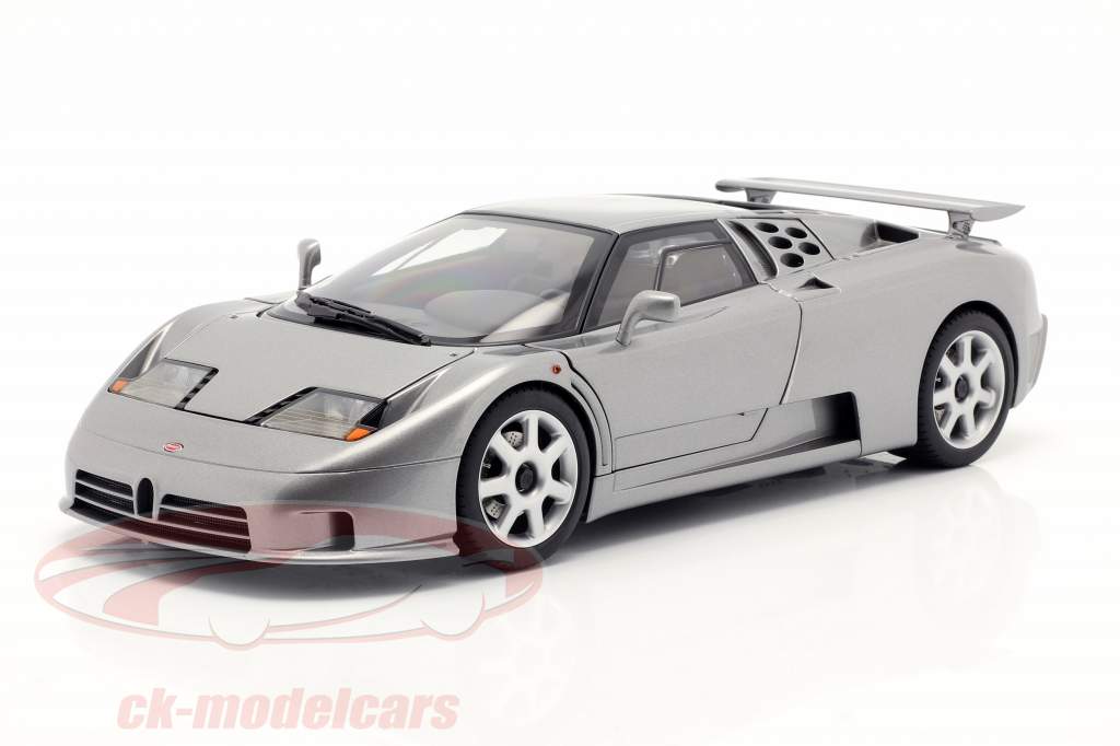 Bugatti EB 110 SS Année de construction 1992 gris métallique 1:18 AUTOart