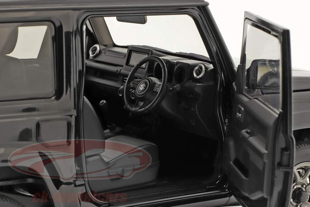 Suzuki Jimny (JB64) RHD Año de construcción 2018 negro 1:18 AUTOart