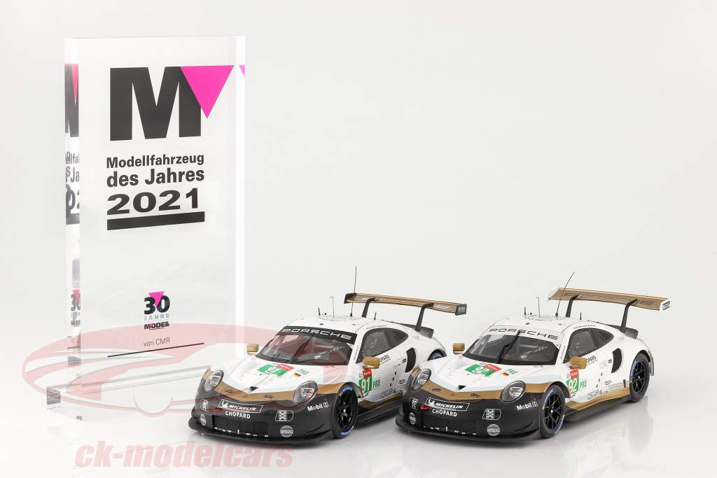 Porsche 911 (991) RSR #91 2nd LMGTE Pro 24h LeMans 2019 Porsche GT Team 1:18 Ixo