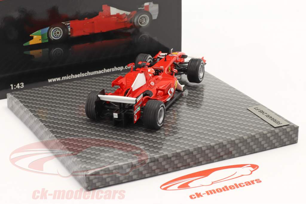 Michael Schumacher Ferrari 248 F1 #5 gagnant San Marino GP formule 1 2006 1:43 Ixo