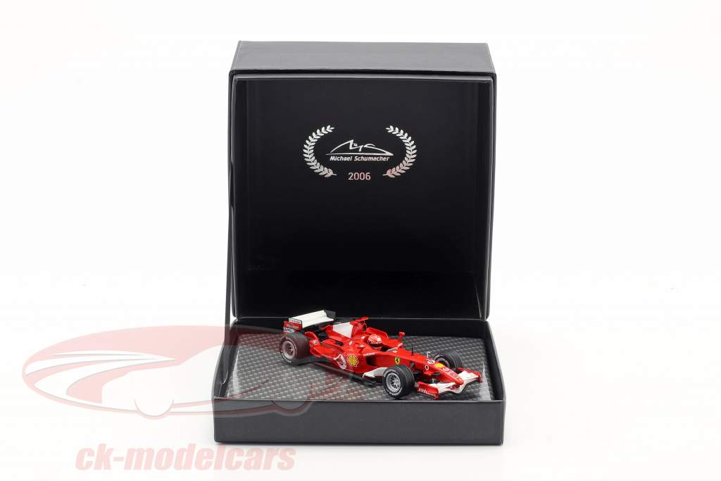 Michael Schumacher Ferrari 248 F1 #5 gagnant San Marino GP formule 1 2006 1:43 Ixo