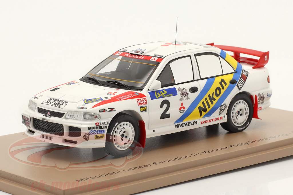 Mitsubishi Lancer Evo III #2 勝者 Rallye HongKong Beijing 1995 1:43 Spark