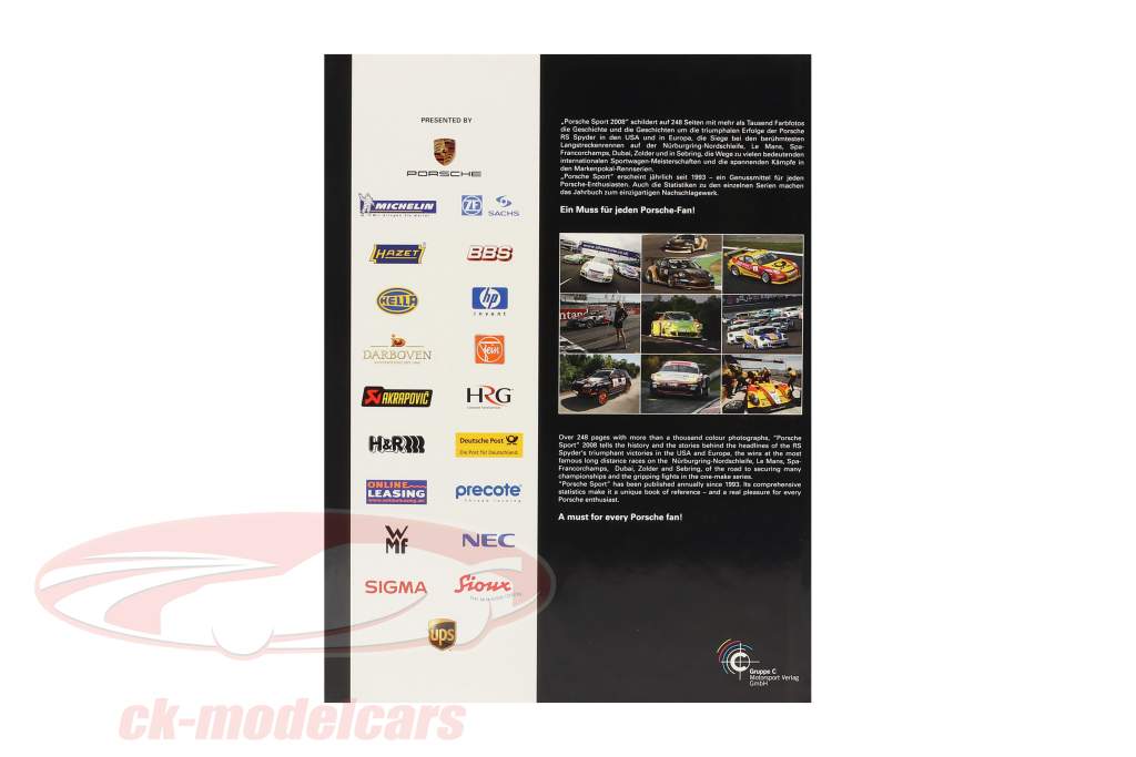 Buch: Porsche Sport 2008 von Ulrich Upietz