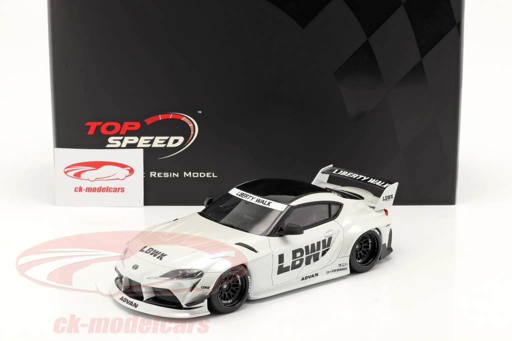 LB-Works Toyota GR Supra wit 1:18 TrueScale
