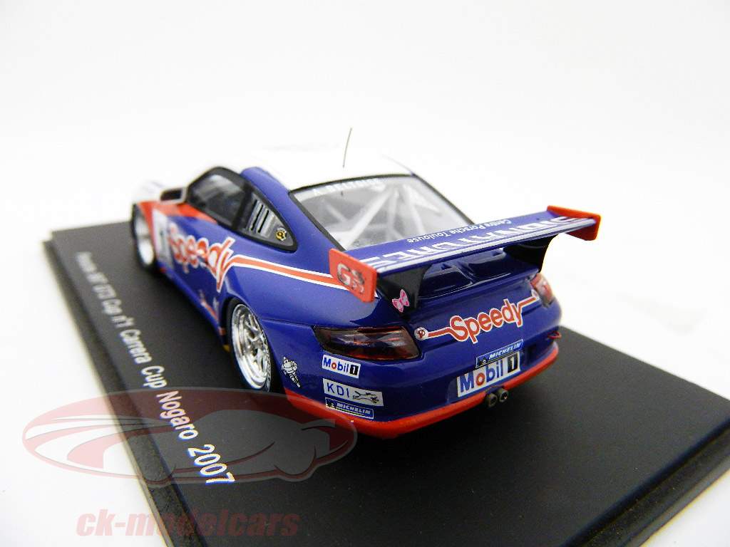 A. Beltoise Porsche 997 GT3 Cup #1 Carrera Cup Nogaro 2007 Spark 1:43