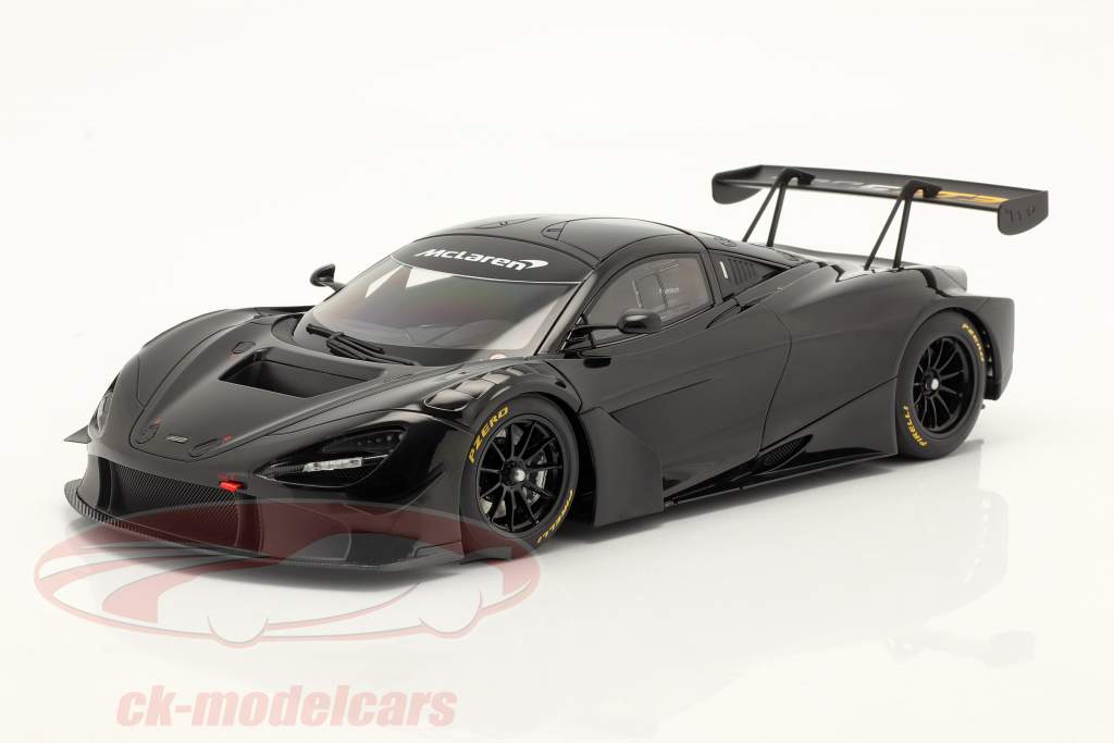 McLaren 720S GT3 Plain Body Version 2019 чернить 1:18 AUTOart