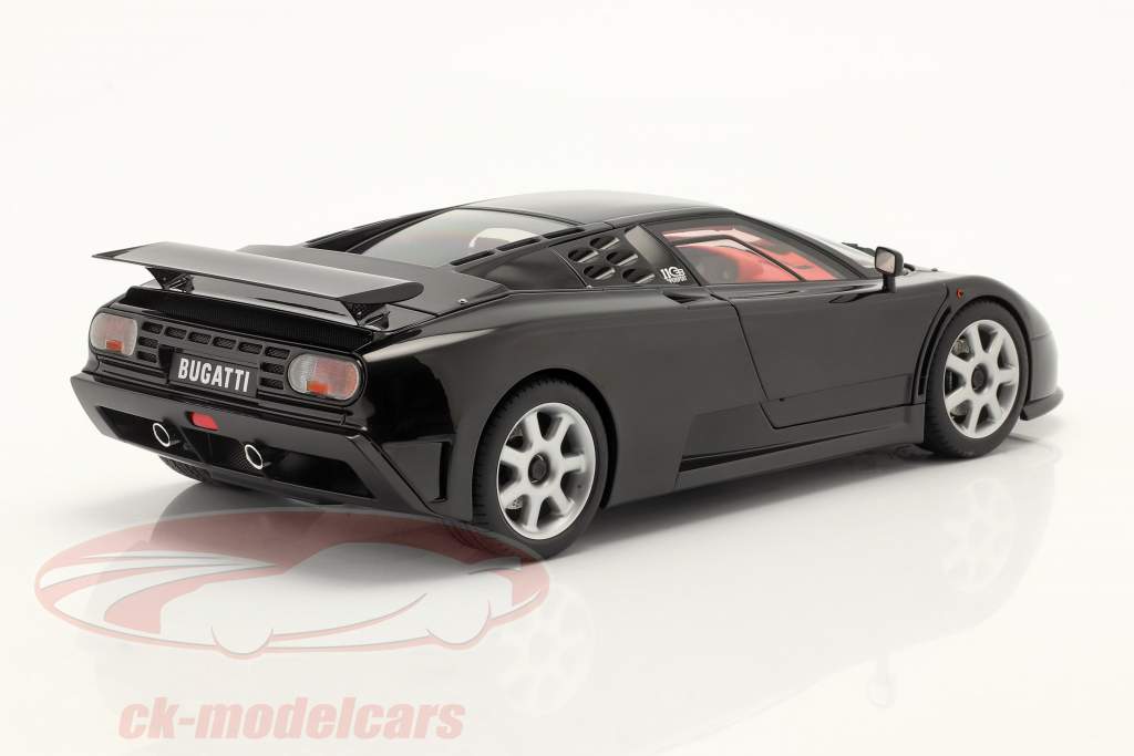 Bugatti EB110 SS Année de construction 1992 noir 1:18 AUTOart